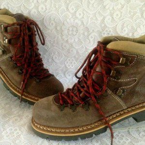 Steve Madden ROPPEDD Suede Laced Hiking Boots Sz 8
